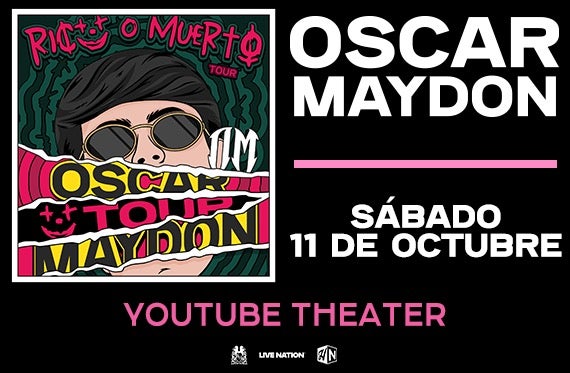 More Info for Oscar Maydon Makes His U.S. Debut Bringing Rico o Muerto Tour to YouTube Theater
