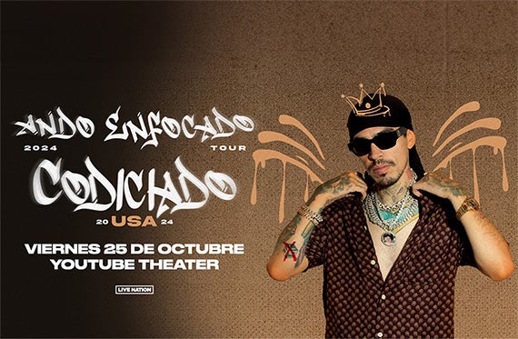More Info for After His Amazing First Run, Codiciado Adds Second Leg To Ando Enfocado U.S. Tour