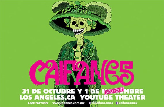More Info for AN EVENING WITH CAIFANES