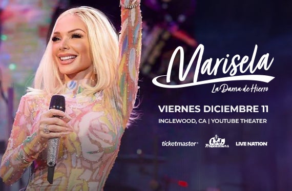 More Info for Marisela “La Dama De Hierro” Regresa a YouTube Theater Con Un Esperado Concierto El 11 De Diciembre