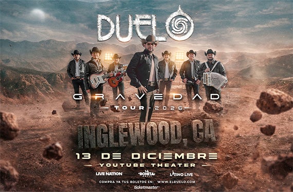 More Info for Grupo Duelo Llega a Estados Unidos Con su Espectacular “Gravedad Tour 2026”