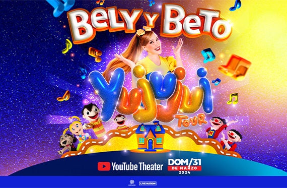 More Info for Popular Children’s Duo Bely y Beto Arrive at YouTube Theater on Sunday, March 31