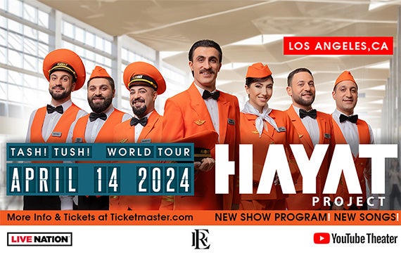 More Info for HAYAT Project To Unleash Its 2024 World Tour In Los Angeles At YouTube Theater