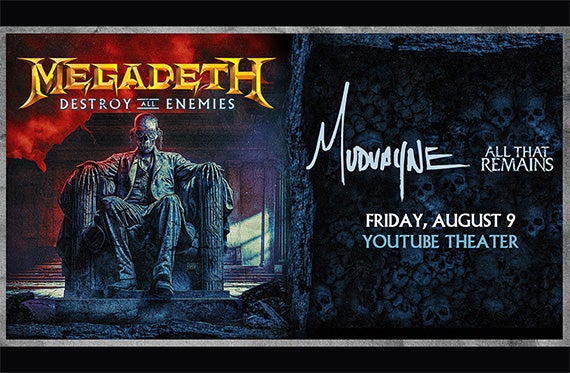 More Info for Megadeth Announce Destroy All Enemies U.S. Tour this Fall