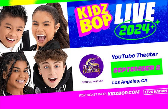 More Info for Kidz Bop And Live Nation Announce All-New Tour